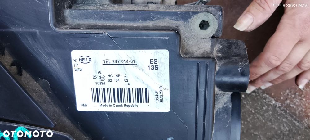VW PASSAT B6 LAMPA LEWA PRZEDNIA PRZÓD - 5