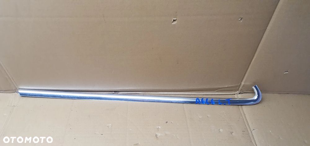 Listwa szyby błotnika lewy tył chrom Audi A6 C6 Kombi 4F9953345 - 4