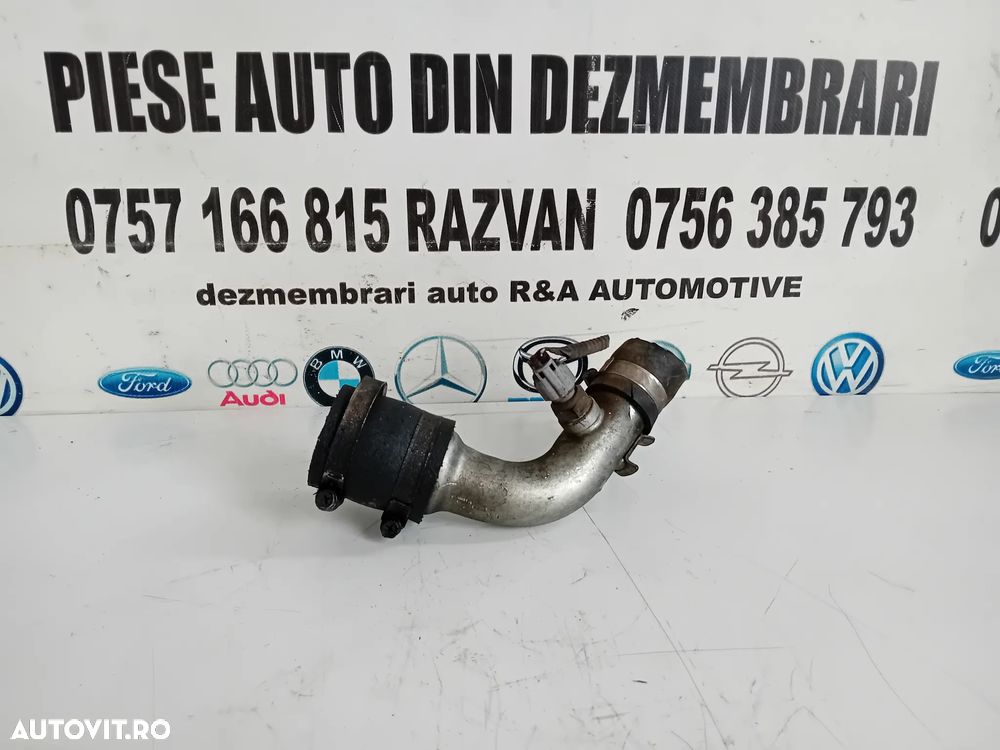 Conducta EGR Turbo Ungere Cu Senzor Toyota Yaris Auris Corolla Verso 1.4 Diesel E5 Motor 1ND-TV D4D - 1