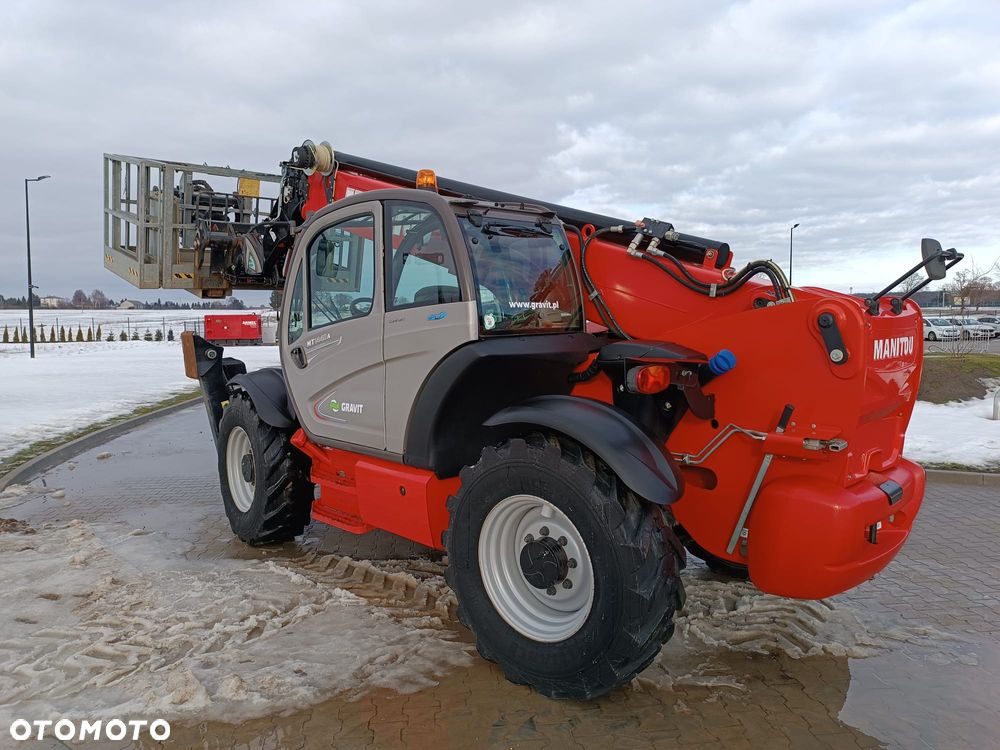 Manitou ładowarka teleskopowa MT 1440 A homologacja pracy z koszem - 5