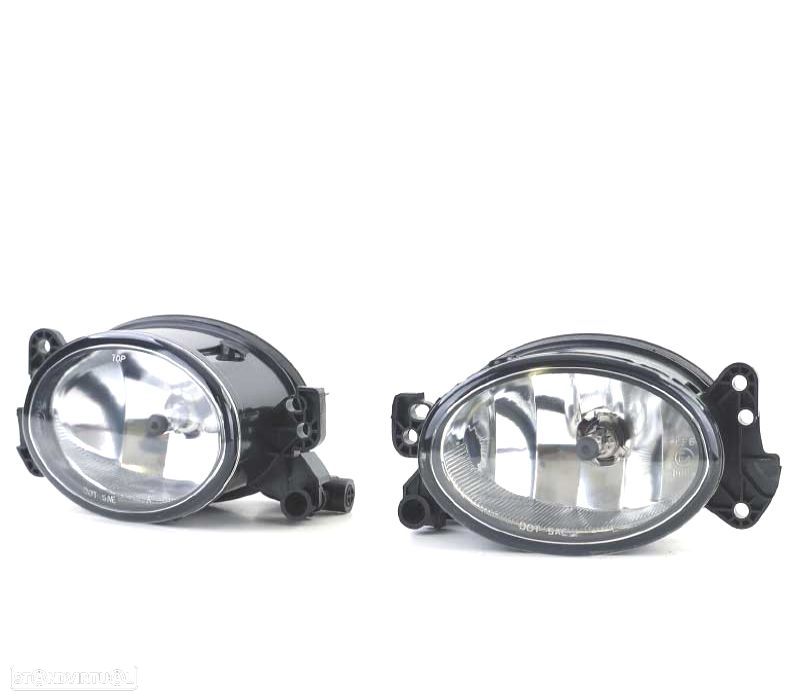 FARÓIS DE NEBLINA MERCEDES CRISTAL CLARO - 3