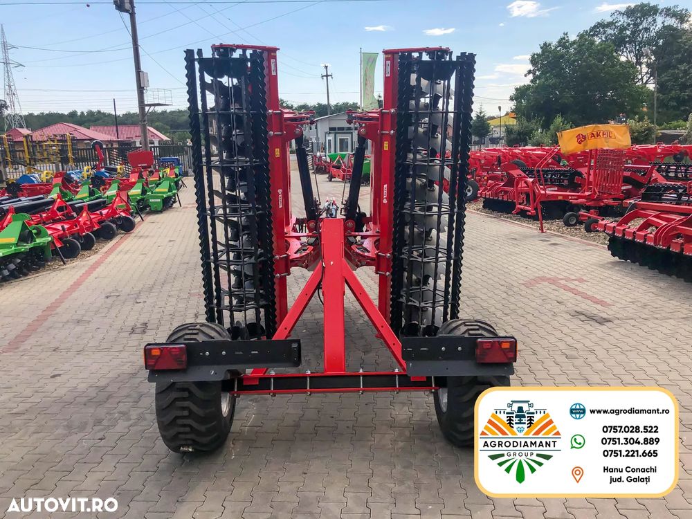 Akpil discuri tractate pliabile hidraulic 4.5 / 5.0 / 5.5 / 6.0m - 5