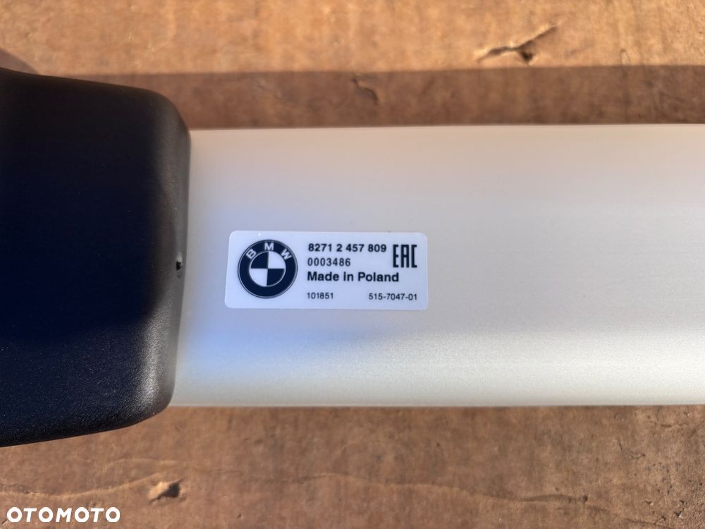 Bmw 1 F40 Oryginalny Wspornik Dachowy Box Dachowy Bagażnik Dachowy Podpórki Belki Dachowe Kluczyk 82712457809 2457809 Jak Nowe - 6