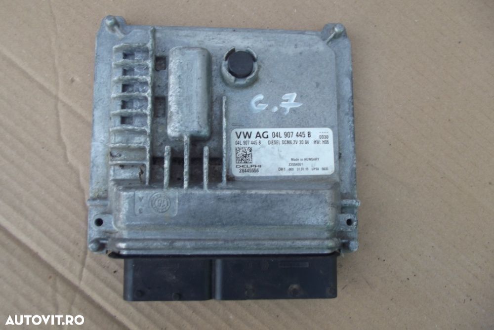 Calculator motor VW Golf 7 motor 1.6tdi ECU euro 5 CLH CXX CRC golf 7 - 1