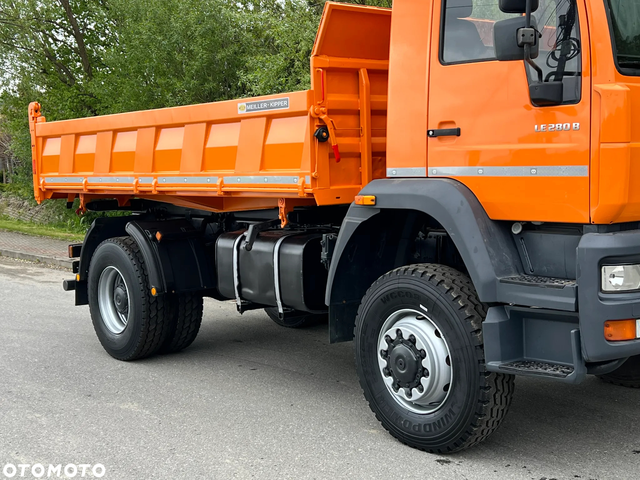 MAN * LE 280 B * MAN * 4x4 * Kiper Wywrotka x3 * Meiller * Sprowadzony * Stan Perfekcyjny * - 5