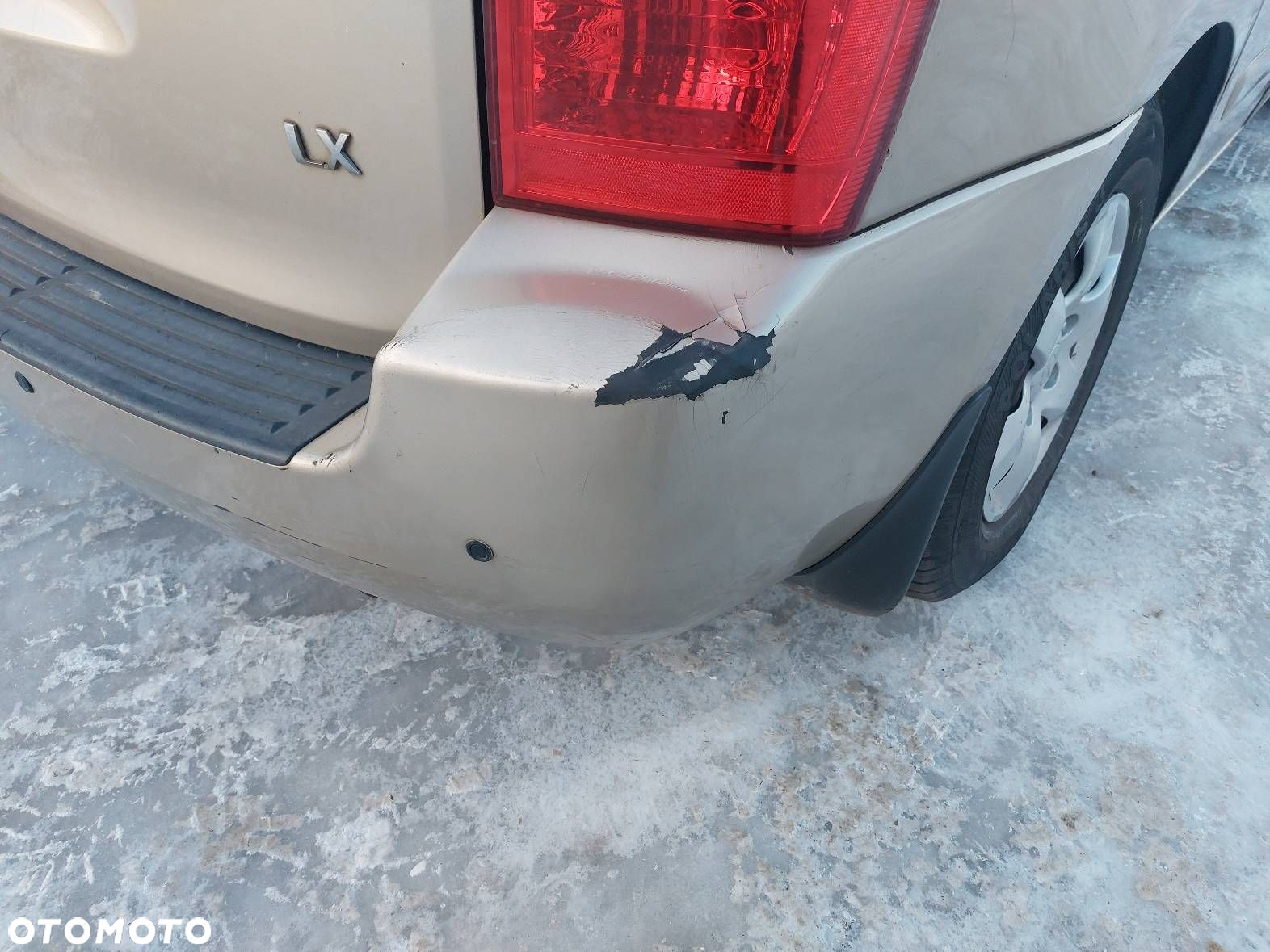 KLAPA TYŁ + ZDERZAK TYŁ KIA CARNIVAL II J9 - 5