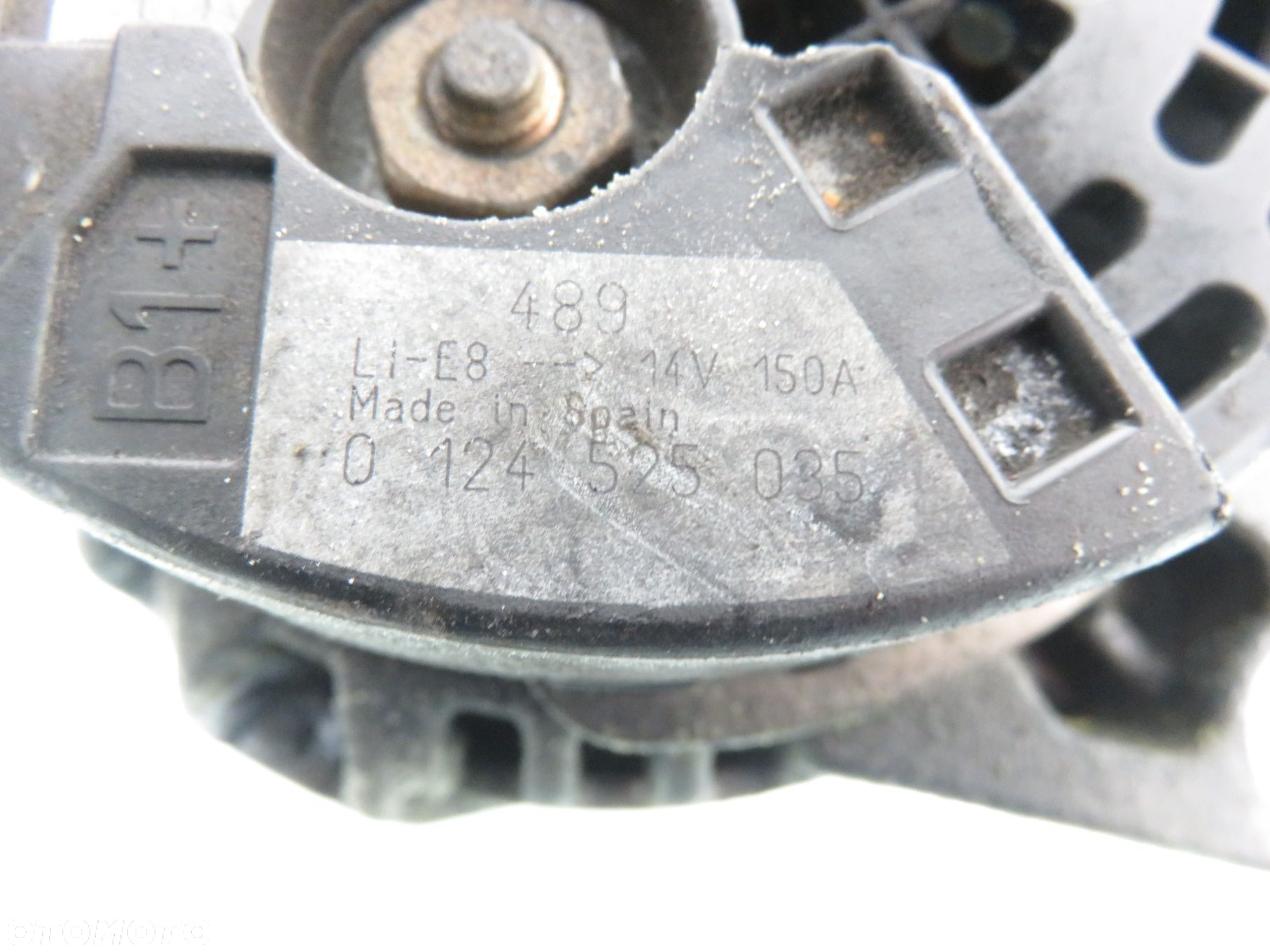 ALTERNATOR CITROEN C4 I 1.6 HDi 9646321880 0124525035 - 2