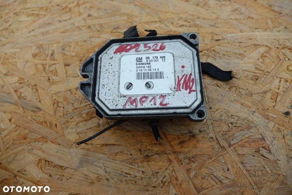 STEROWNIK SILNIKA ECU KOMPUTER OPEL VECTRA C 1.8 16V 09179499 - 2