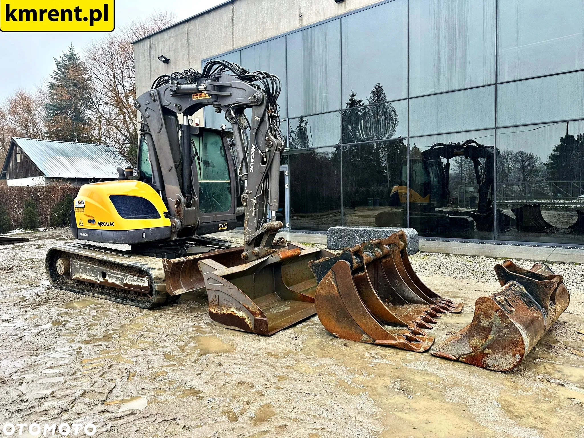 Mecalac 10 MCR KOPARKA GĄSIENICOWA 2015R. | JCB 8085 MECALAC 8 MCR - 3
