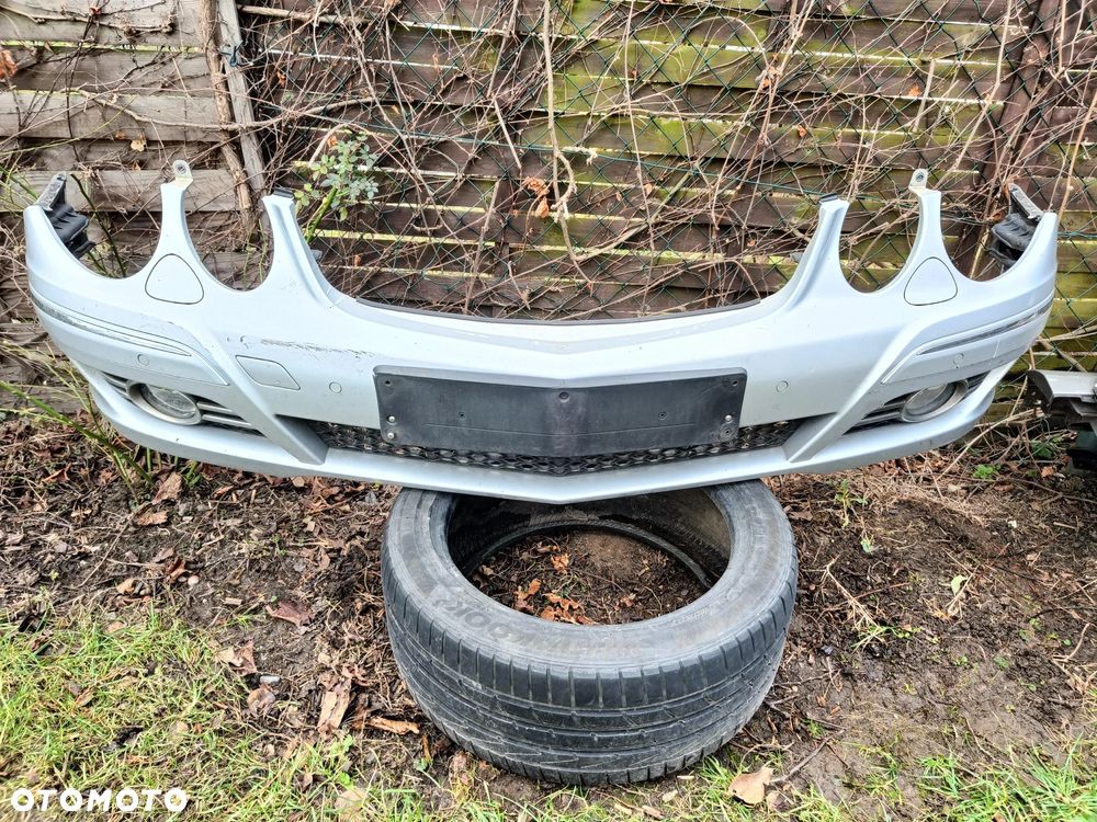 MERCEDES W211 LIFT ZDERZAK PRZEDNI PRZÓD PDC XENON AVANTGARDE 775 - 1