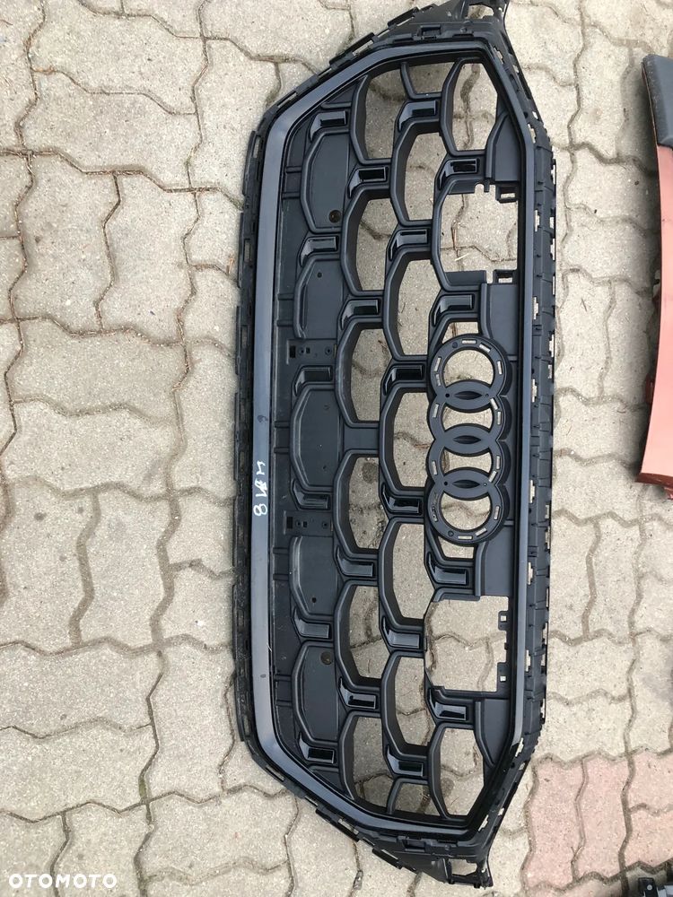 AUDI SQ8 Q8 4M8 LIFT ATRAPA ZDERZAKA GRILL BLACK S-LINE NOWE OEM 2024- - 3