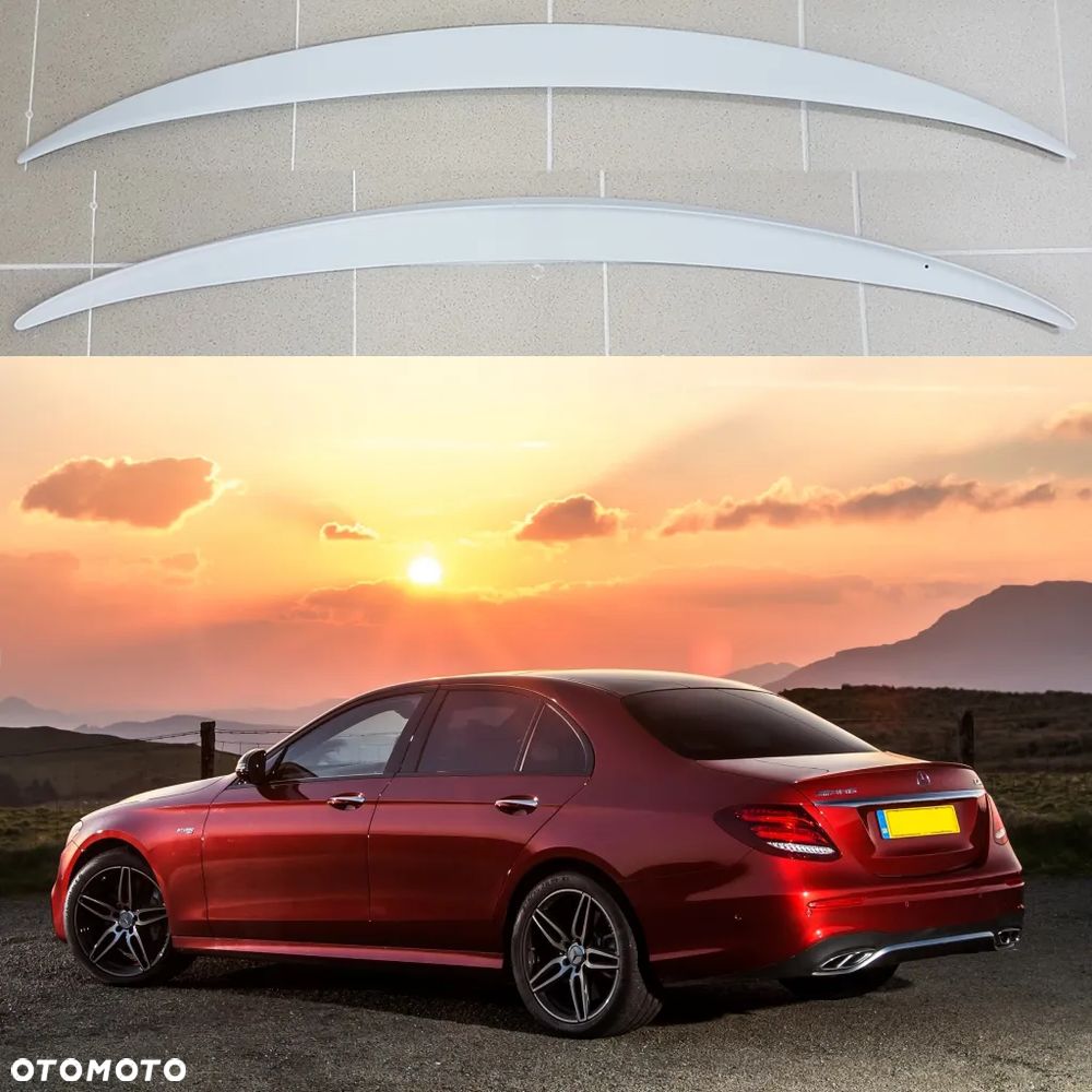 MERCEDES W213 SPOILER LOTKA NA KLAPĘ AMG PODKŁAD!