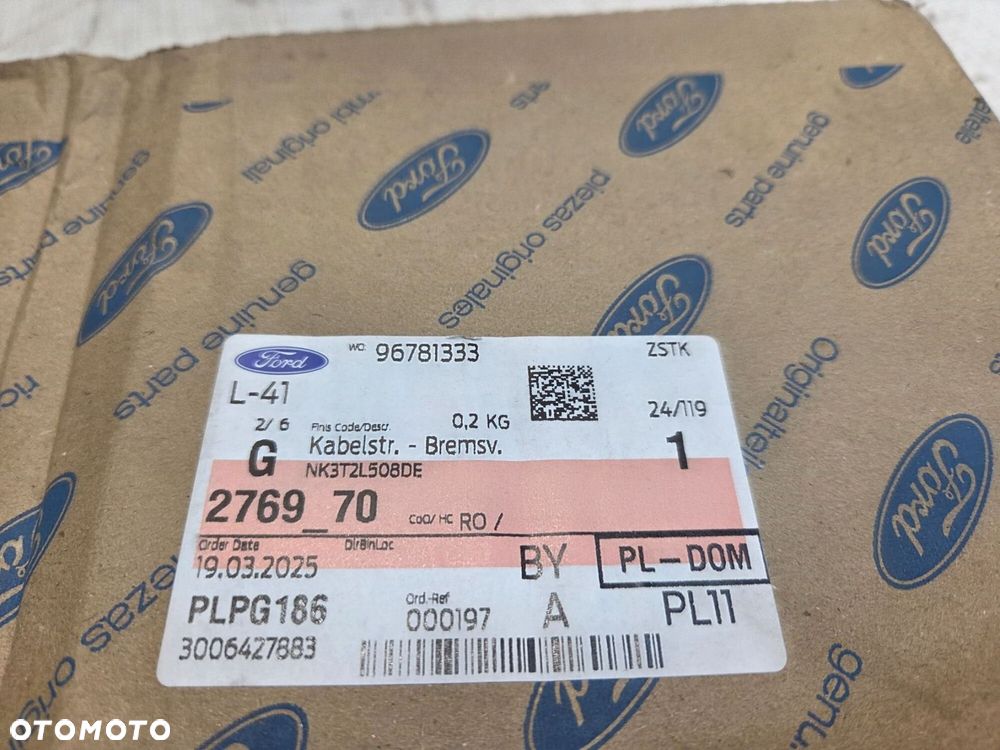 FORD FOCUS MK2 PRAWA TYŁ  LISTWA OSŁONA SŁUPKA DRZWI SZYBY 4M51A254A40-AF - 9