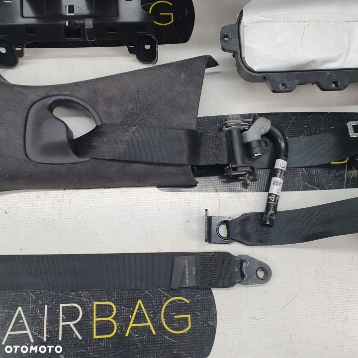 JAGUAR X761 F-PACE DESKA ROZDZIELCZA KONSOLA KOKPIT PULPIT PODUSZKI AIRBAG AIR BAG PASY KIT SET - 11