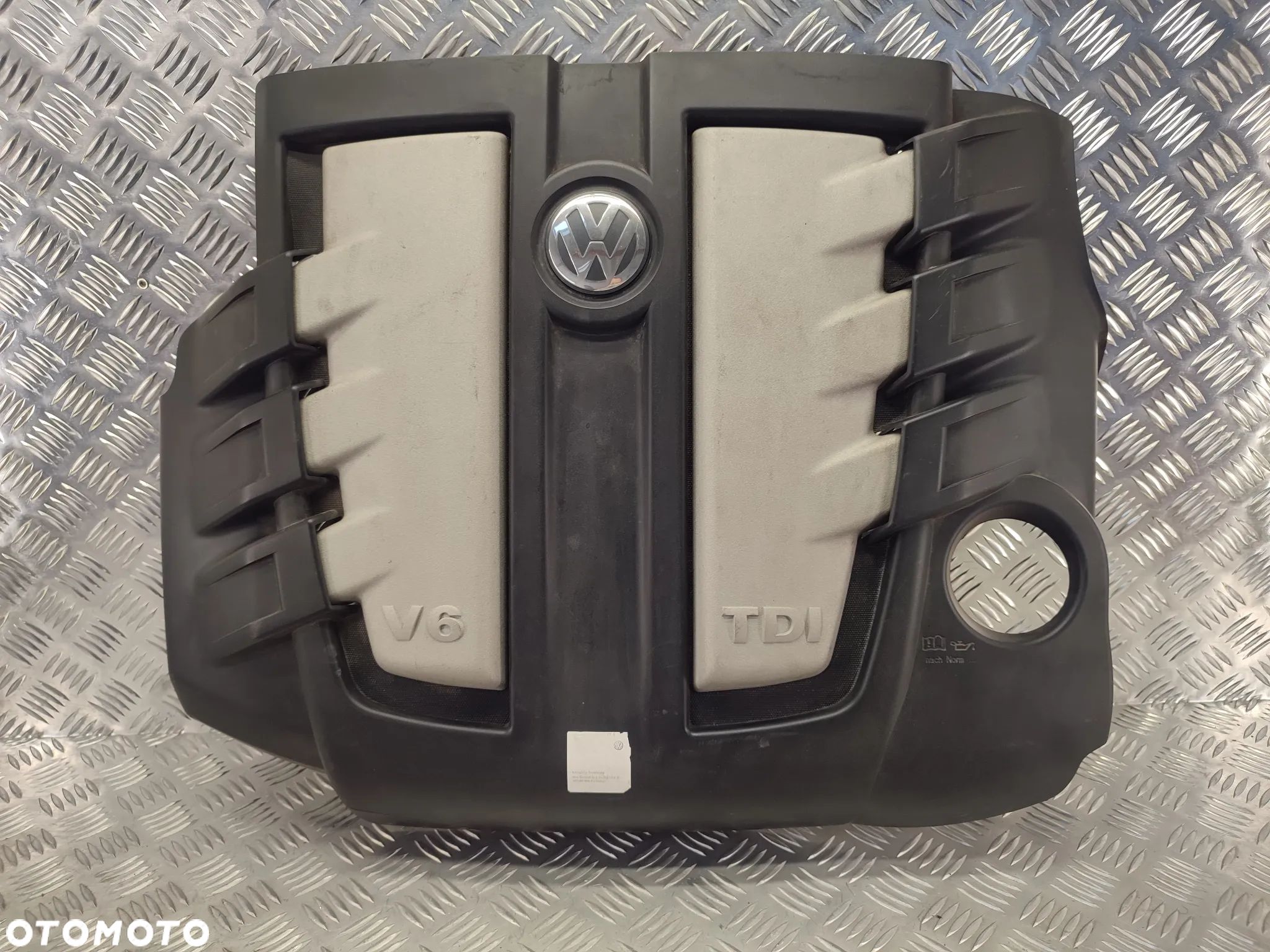 VW TOUAREG 7L 03-06R POKRYWA OSŁONA 3.0 V6 TDI SILNIKA 059103925 AN 059103925AN OSŁONA SILNIKA 3.0 TOUAREG - 1