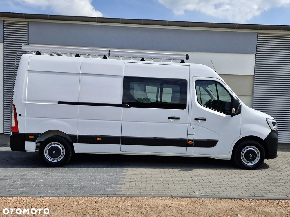 Opel Movano, L3H2, SALON POLSKA, 7 miejsc, DOKA, nawigacja, hak, tempomat, klima - 7