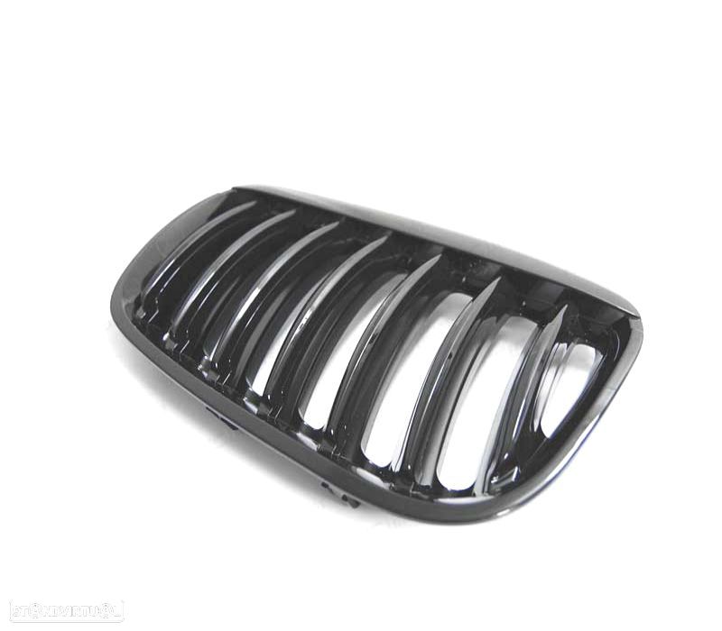 GRELHA BMW X5 E53 04-06 PRETO BRILHANTE - 3