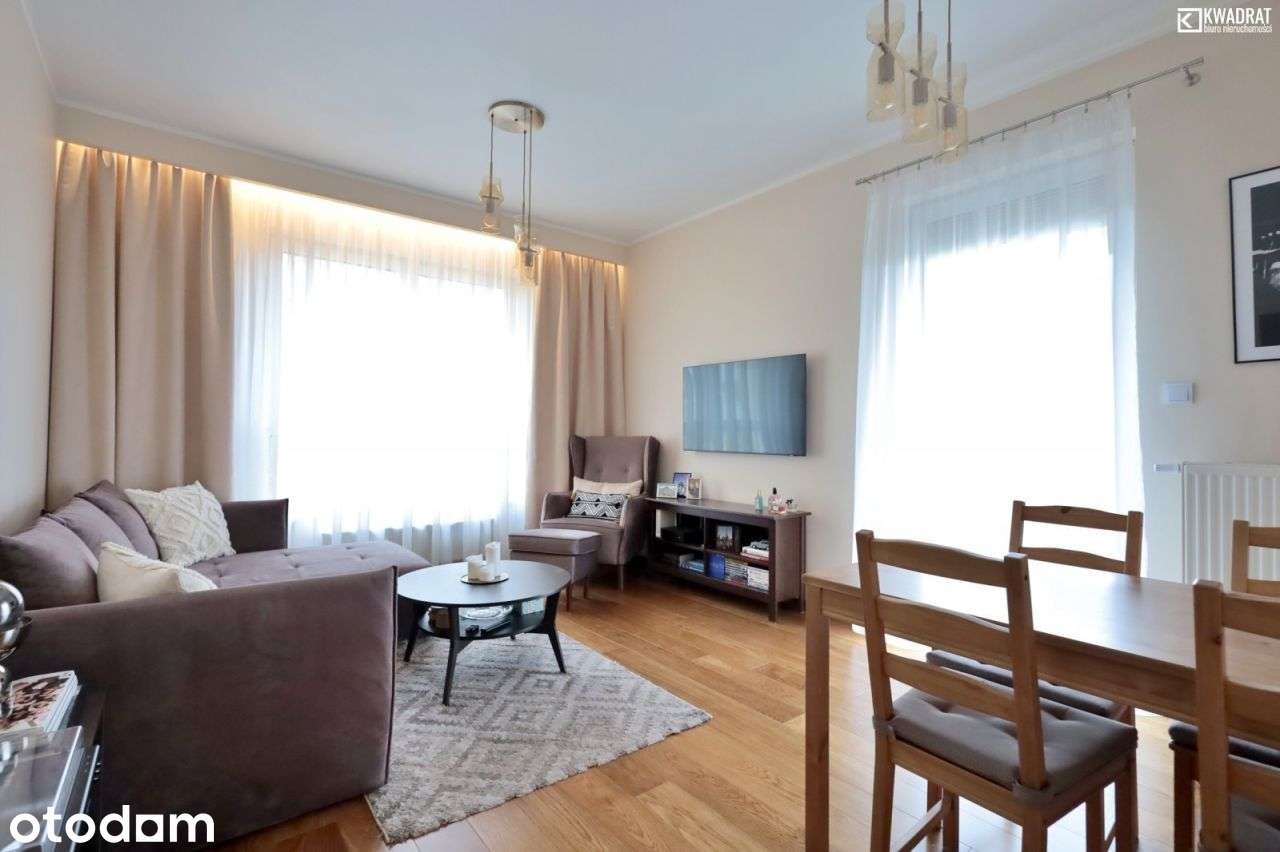 2 oddzielne pokoje | 48,6m2 | duży balkon | Wienia