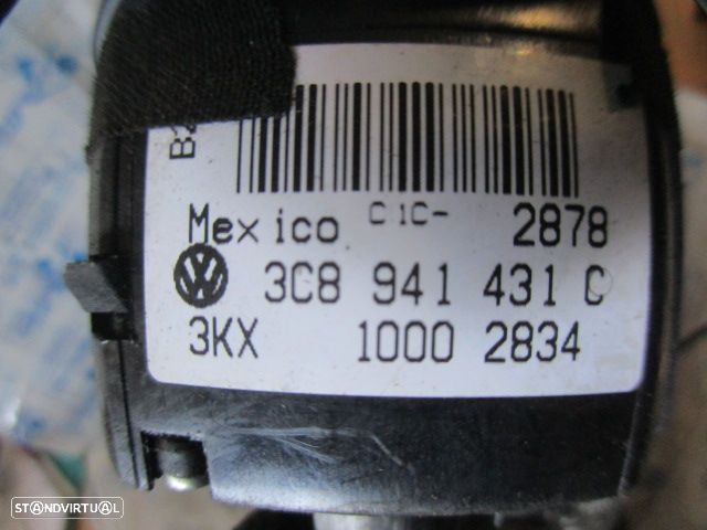 Interruptor 3C8941431C VW GOLF 6 5K 2009 1.4TSI 160CV 5P BRANCO LUZES - 3