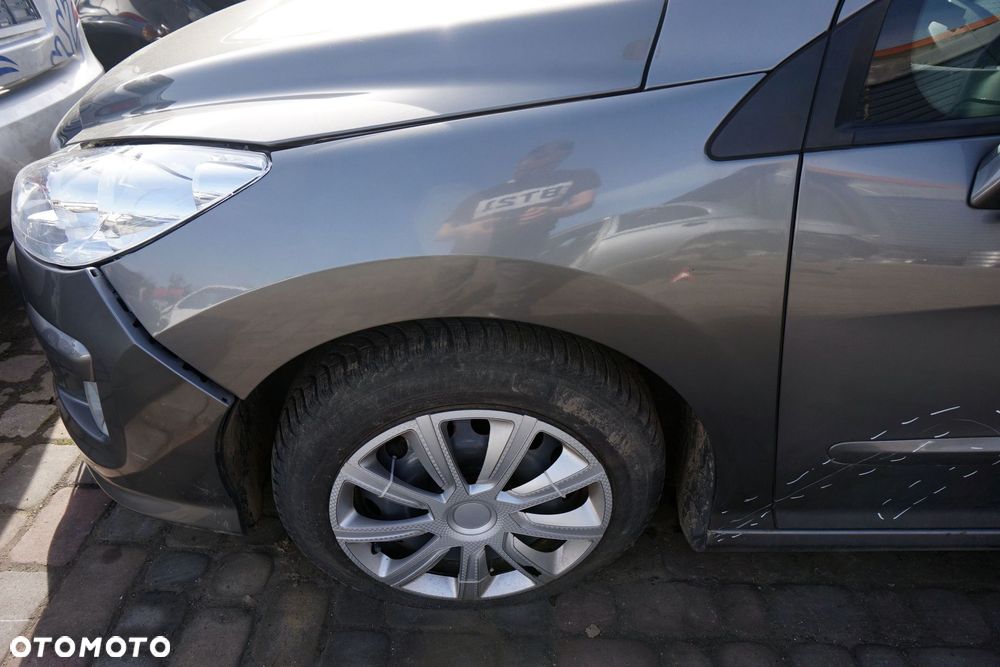 MASKA ZDERZAK BŁOTNIKI LAMPY 308 I T7 SW KTQC  PEUGEOT 2007-2011 SZARY MOONDUST PRZÓD KOMPLETNY - 7