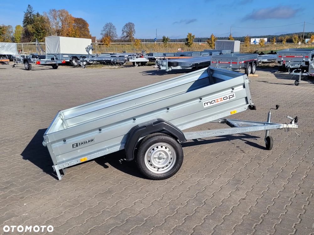 Zaslaw Dostawa Przyczepka samochodowa uchylna DMC750kg 233x132x35cm SOLIDNA I MOCNA! HIT! - 4