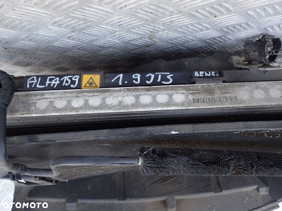 KOMPLET CHŁODNIC ALFA 159 1,9 JTS BENZYNA RADOM - 2