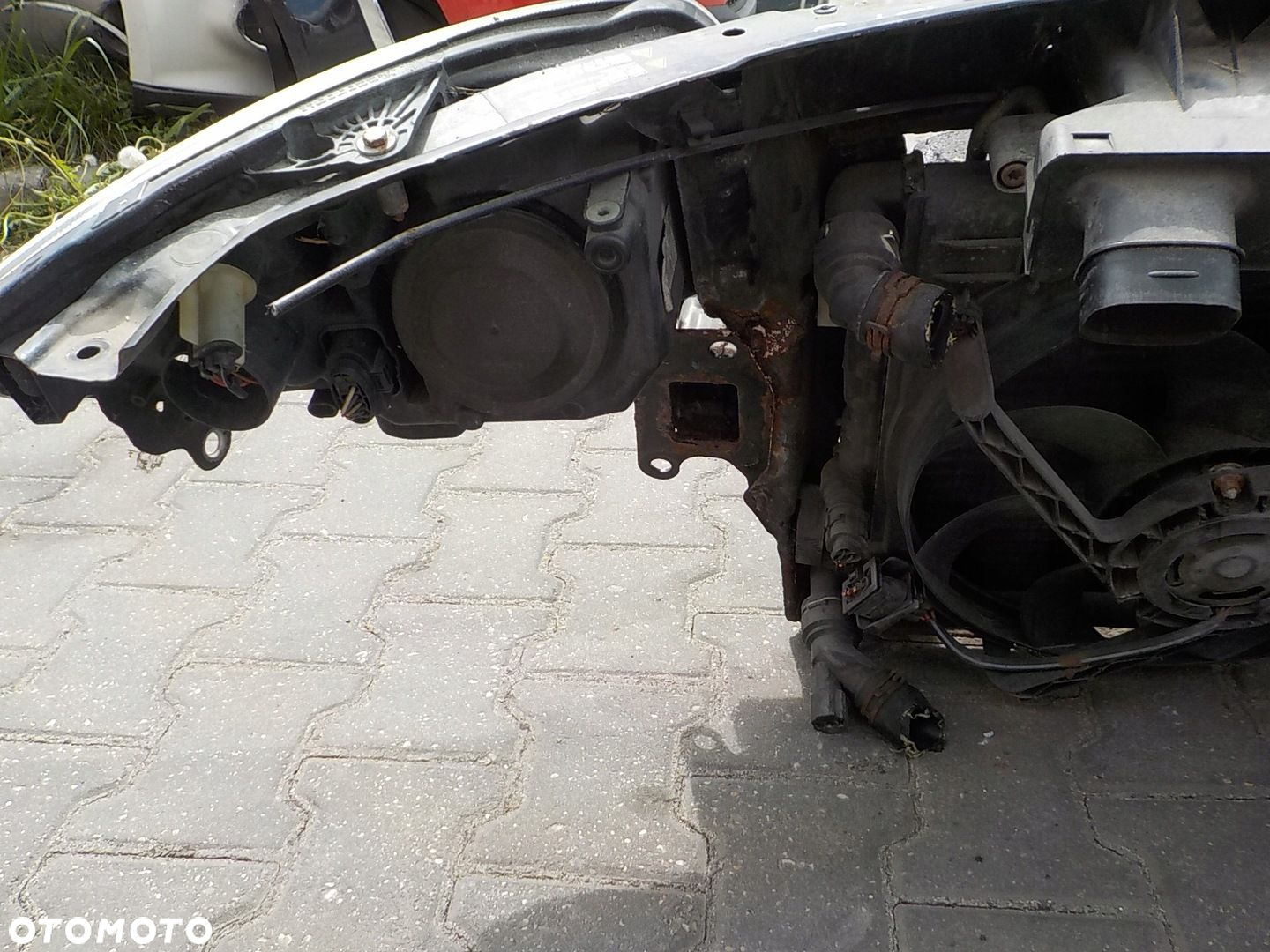675 SKODA FABIA II 1.4 1.6 TDI PAS PRZEDNI BELKA CHŁODNICA - 5
