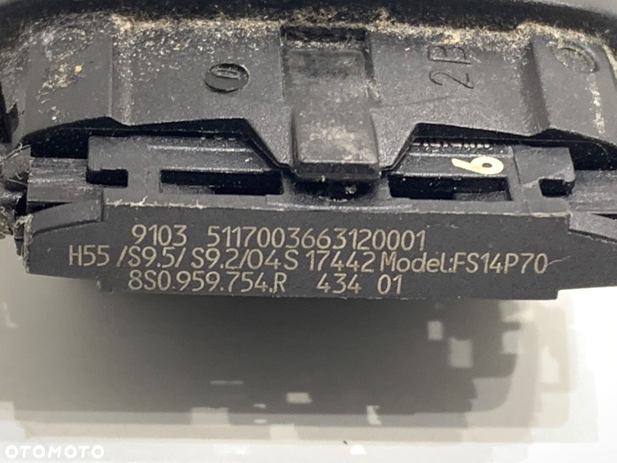 KLUCZYK PILOT - 382.00 PLN - AUDI TT (FV3, FVP) 2014 - 2022 2.5 RS quattro 294 kW [400 KM] benzyna - 5