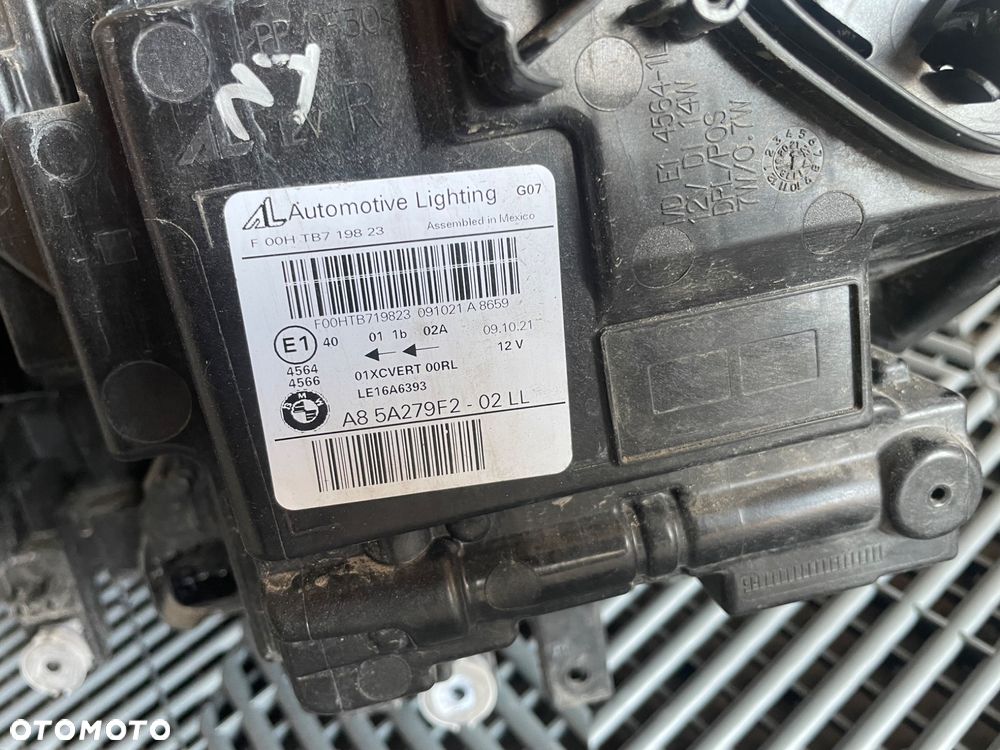 Lampa reflektor przedni laser lewa prawa BMW X7 G07 jak nowa - 6