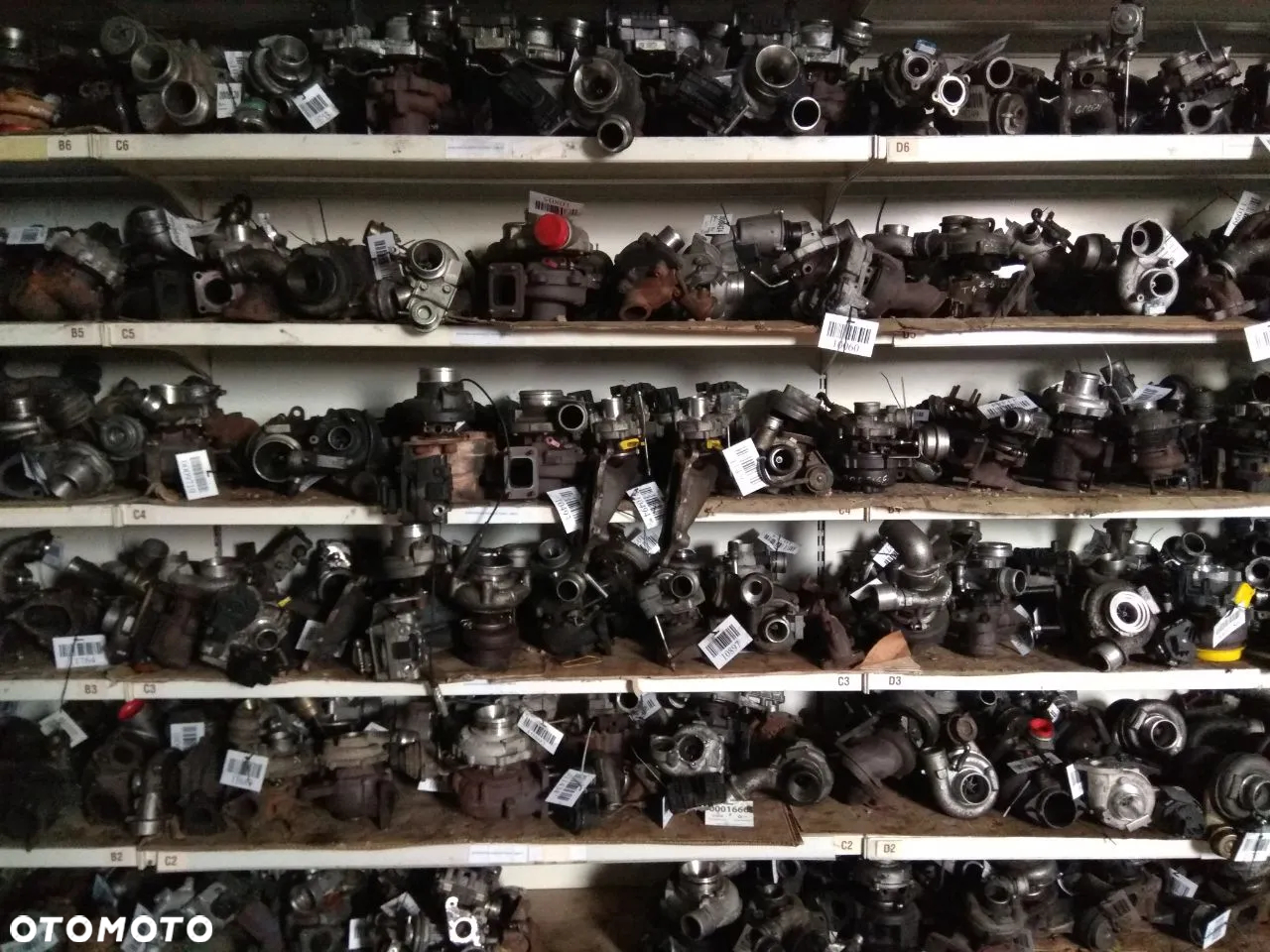 Oryginalna turbosprężarka 53039700017 do regeneracji. - 2