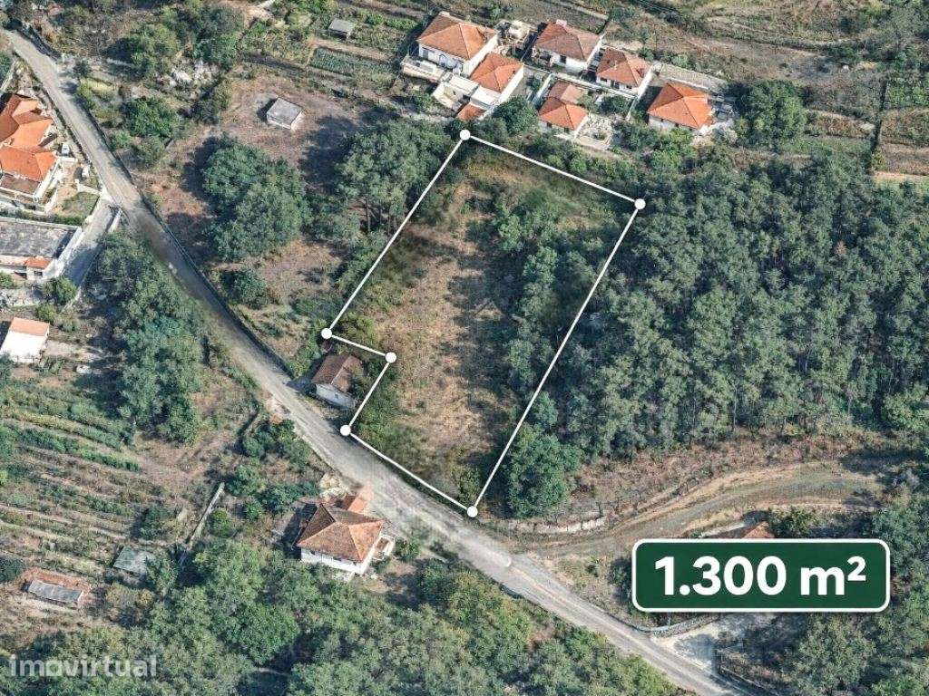 Terreno para construção de moradia com 1300m2 situado em Telões, Am... - Grande imagem: 2/9