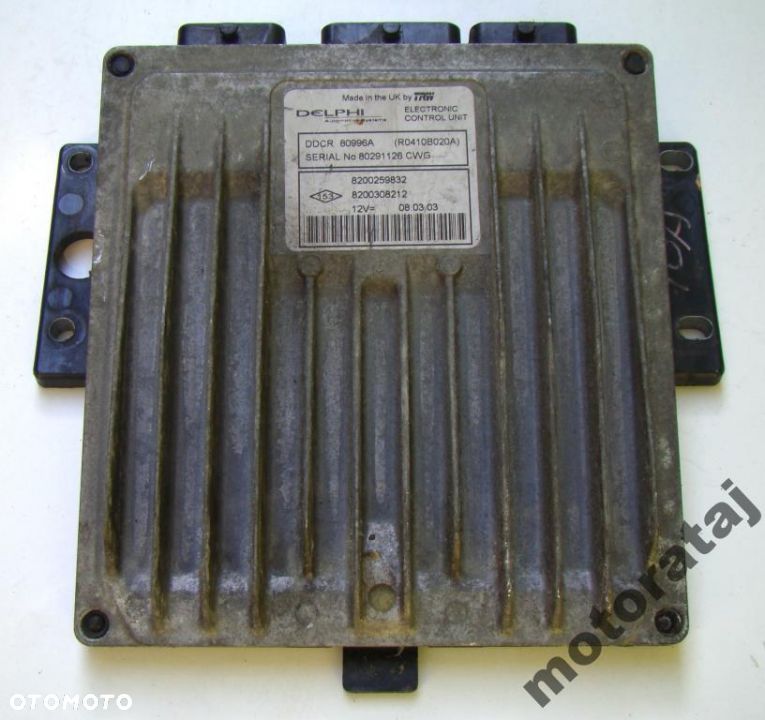 KOMPUTER RENAULT MEGANE 8200259832 8200308212 - 1