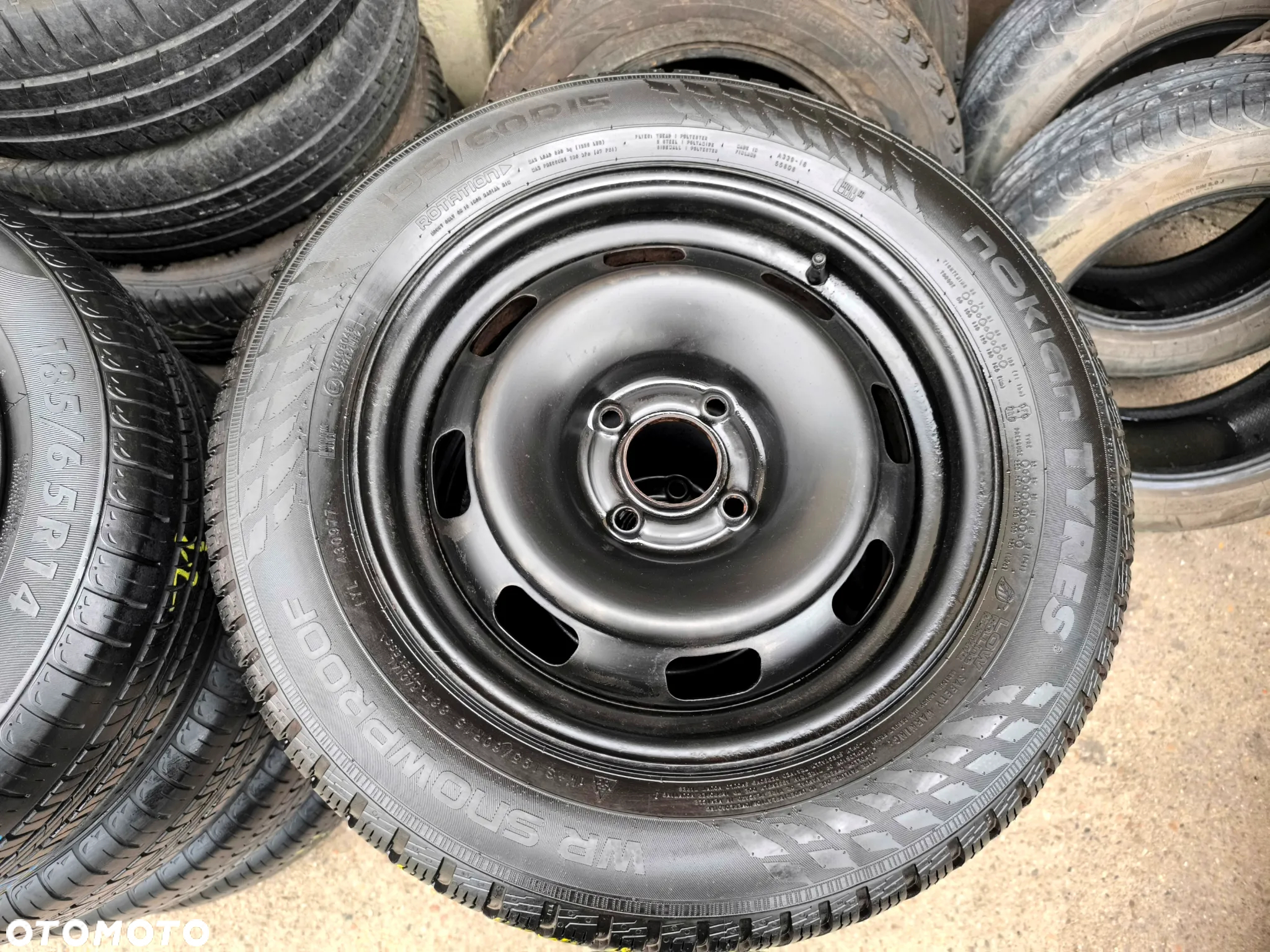 4x108 Felgi Stalowe Stal 15 Koła Zimowe Zima CITROEN C4 C-elysee C3 Picasso Xsara PEUGEOT 207 / 208 / 301 / 307 Legnica ALU-RAD 195/60 6mm - 3