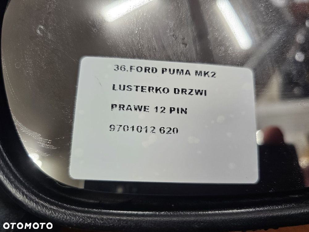 FORD PUMA 2 II MK2 LUSTERKO DRZWI PRAWE 12 PIN 9701012 - 10