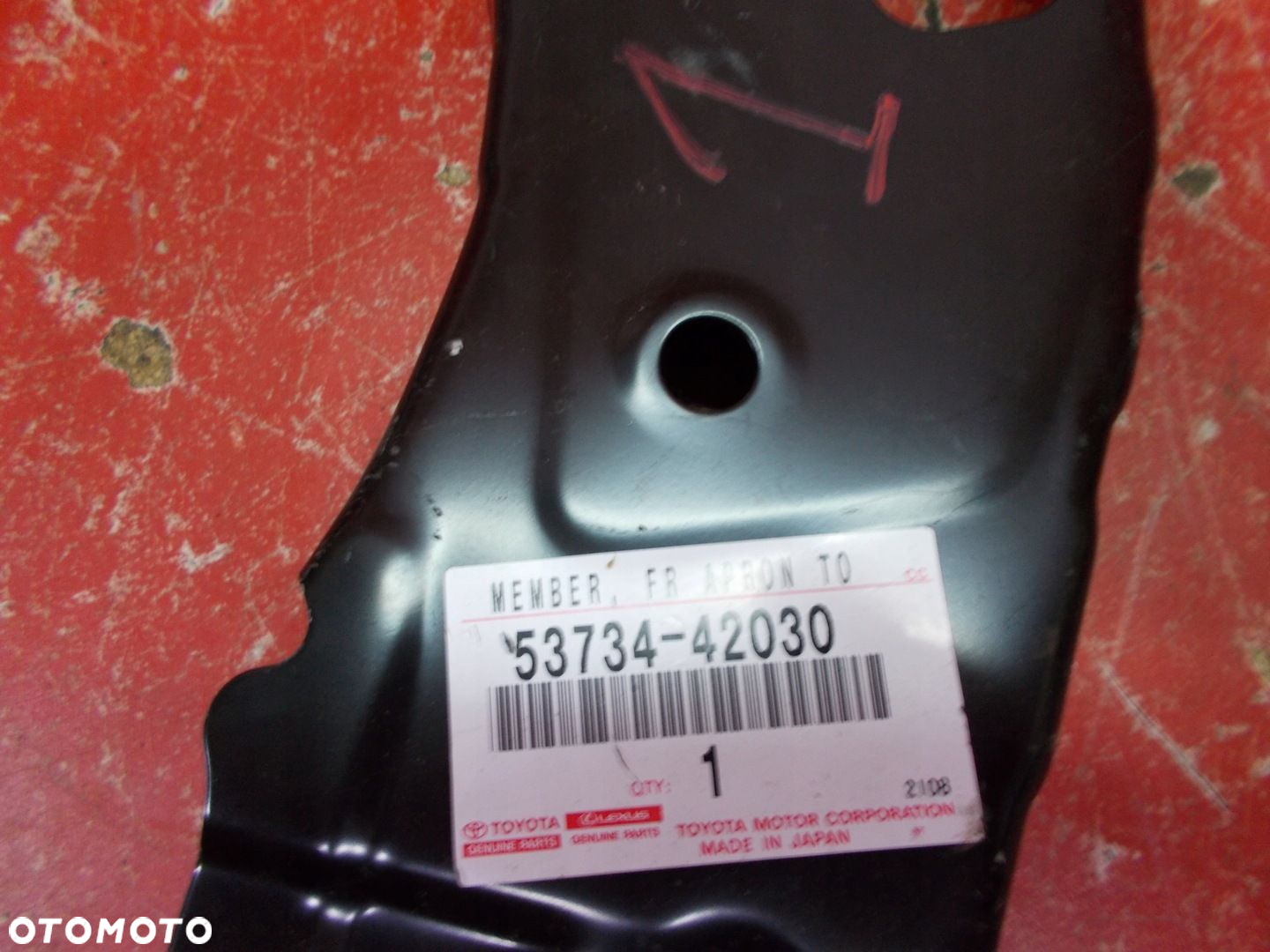 TOYOTA RAV4 V RAV-4 5 18-25 FARTUCH BŁOTNIKA LEWY PRZÓD 53734-42030 NOWY - 2