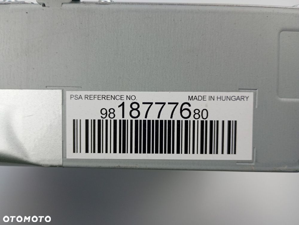 radio nawigacja radioodtwarzacz jumpy iii expert iii vivaro c proace ii scudo 2023r 9818777680 - 5