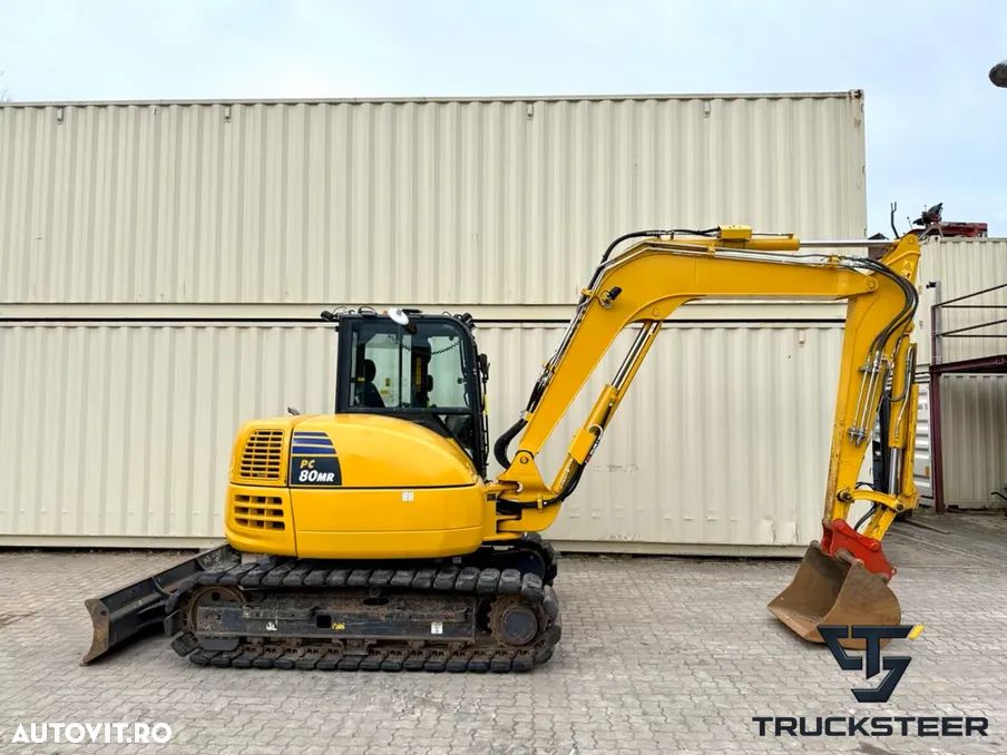 Komatsu PC80MR-5 | JoyStick | Vopsea Originala | AC - 4