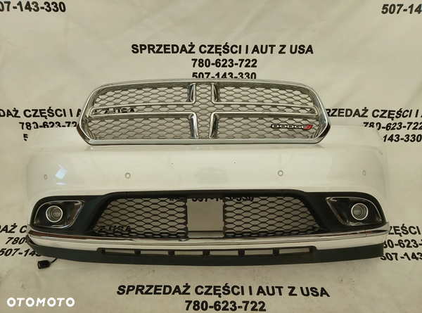 Zderzak przód Dodge Durango CITADEL PDC Radar Biała Perła