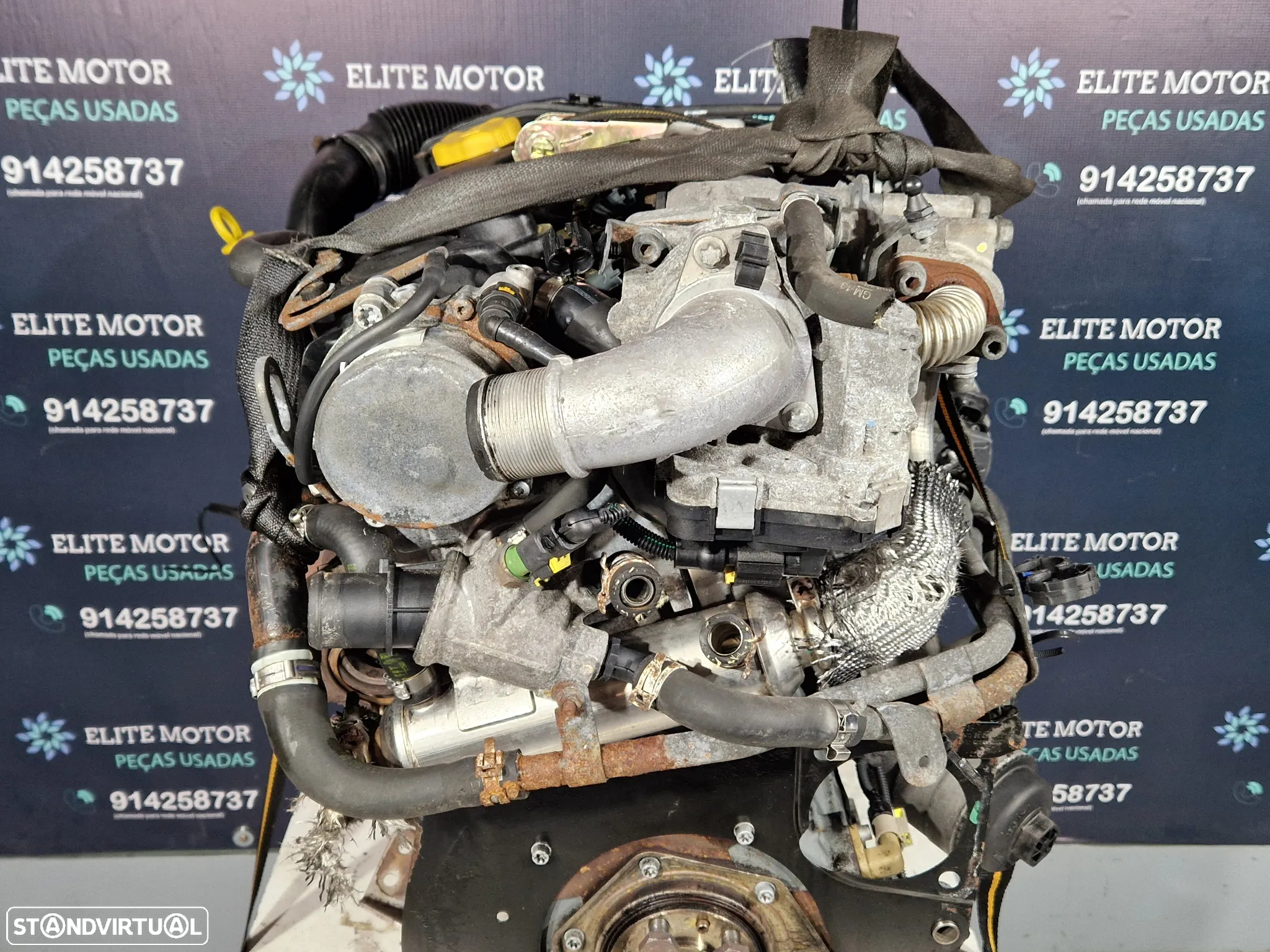 Motor usado Z19DT OPEL VECTRA C 1.9 CDTI 120CV ASTRA H ZAFIRA SAAB 93 - 10