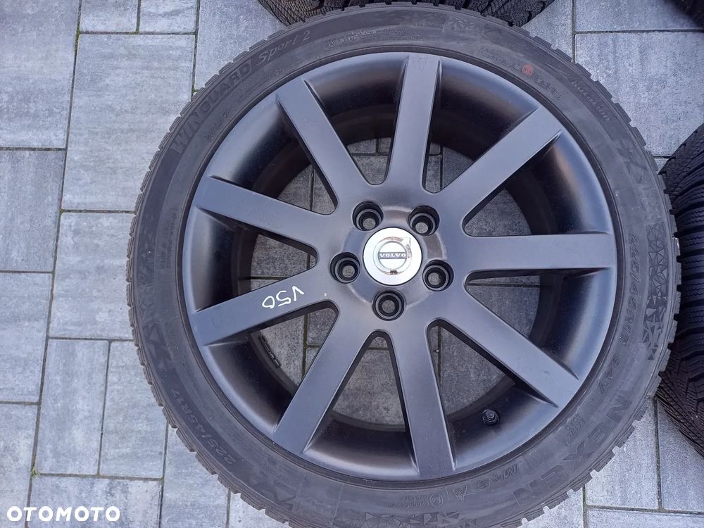FELGI Z OPONAMI KOŁA ALUMINIOWE VOLVO V50 I R17 5X108 ET49 63,4mm OPONY 225/45 ZIMA 2024r NR15 - 3