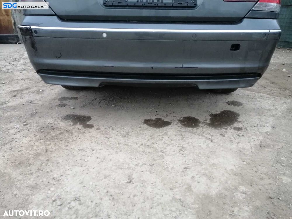 Bara Spoiler Spate cu Locas Senzori Parcare cu Defect BMW Seria 7 E65 E66 730 Facelift 2001 - 2008 Culoare A36/7 Titangrau II Metallic [L4823] [RAFT] - 1