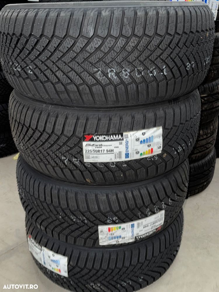 Vând 4 anvelope 225/50/17 Yokohama de iarnă noi - 1