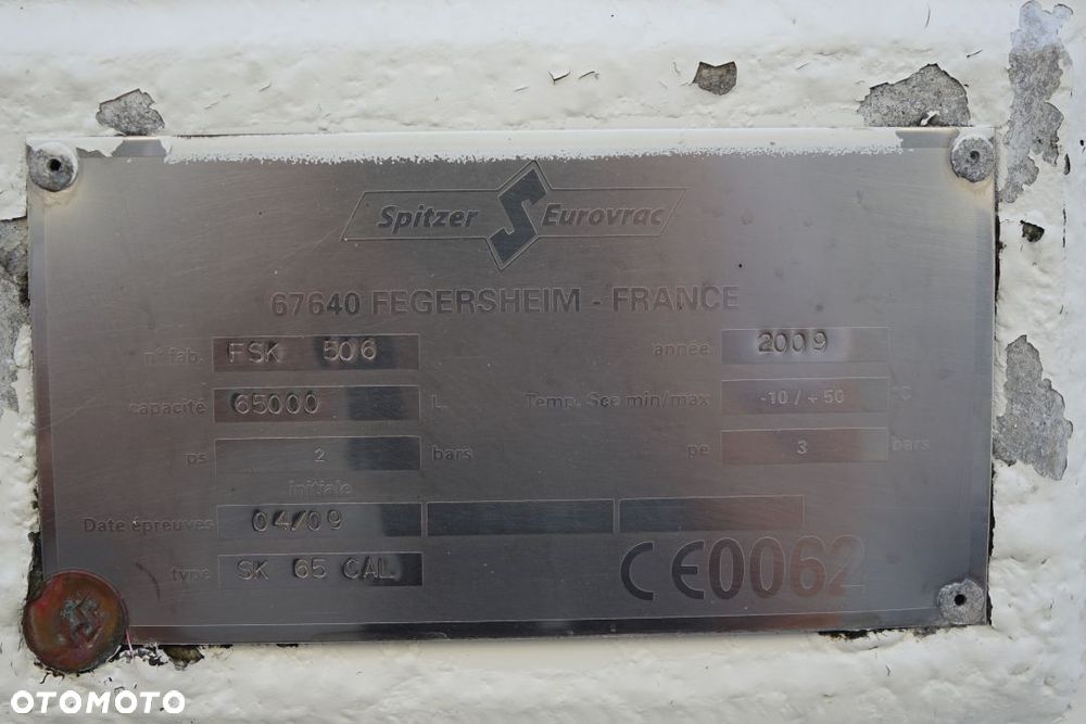 Spitzer EUROVRAC S27D SEK 01C / SILOS 65m3 SIŁOWNIK DO PODNOSZENIA / OSIE SAF - OŚ SKRĘTNA - 19