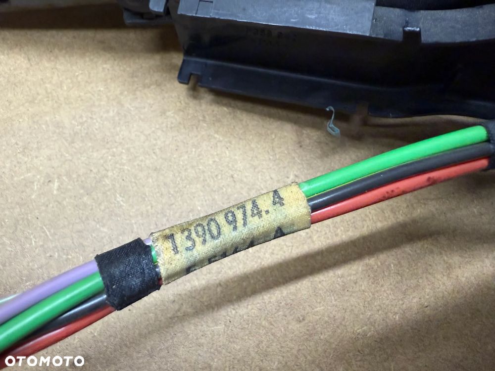 STACYJKA BMW E34 E32 LIFT ZESTAW WKŁADEK KLAMKI KLUCZYK KLAMKA LEWA PRAWA ZAMEK TYŁ KLAPY M60 540i 740i V8 RARYTAS - 10