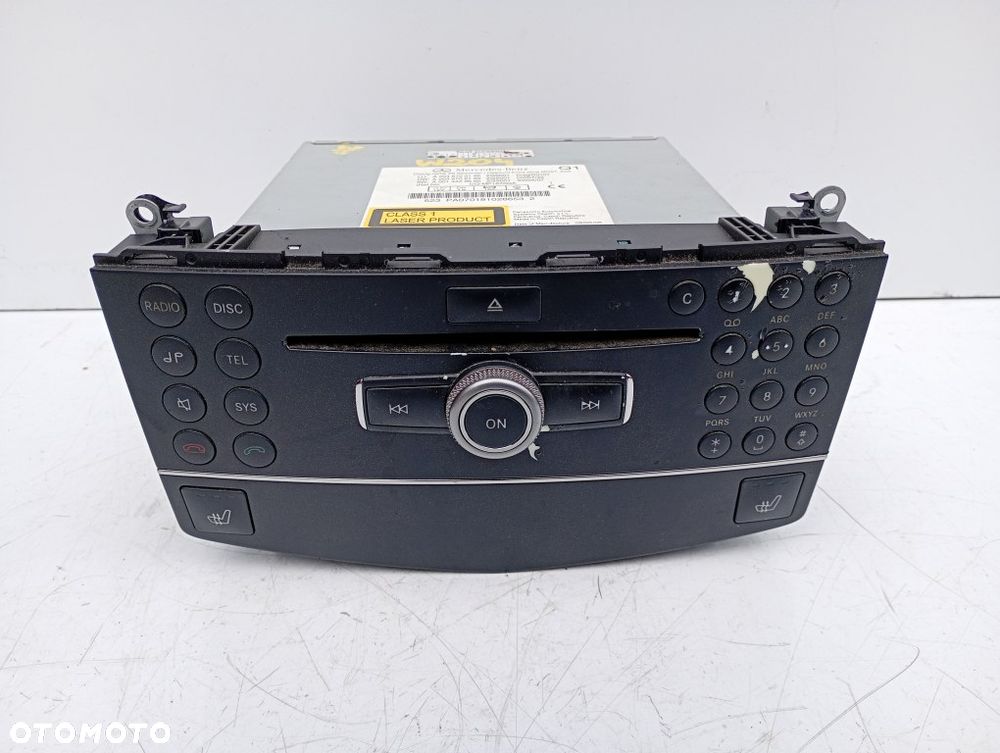 radio cd radioodtwarzacz mercedes w204 c-klassa A2048700196 - 1