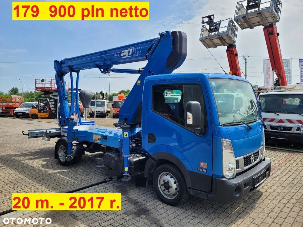 Renault Maxity podnośnik koszowy 26 m 25 m 24 m 22 m 21 m 20 m 18 m - 13