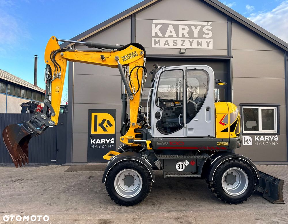 Wacker Neuson EW100 2018 4800 mth KOPARKA KOŁOWA EW 100 - 9