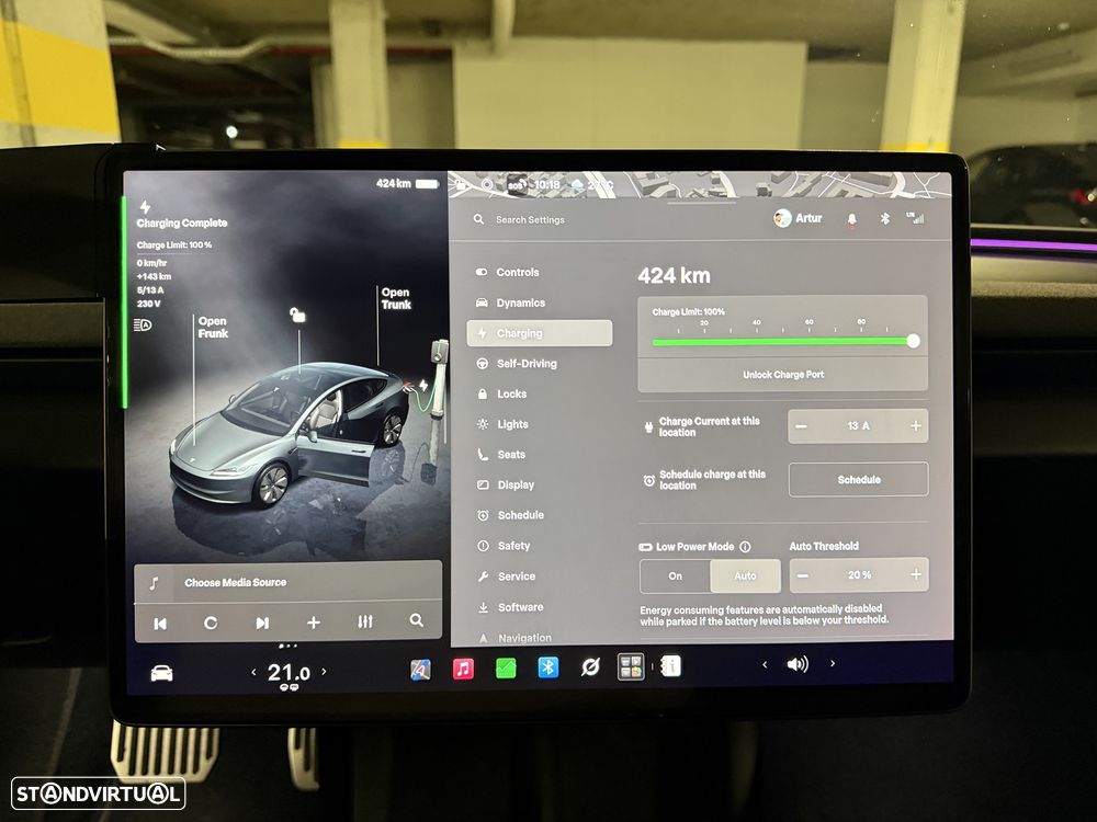 Tesla Model 3 Tração Traseira Premium - 11