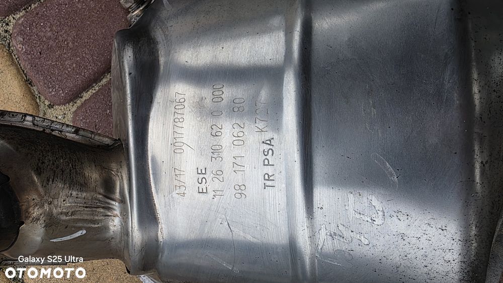 Katalizator DPF FAP 2.0 BlueHDi Peugeot 3008 II Citroen 9817106280 Oryginał 143 tys. km - 5