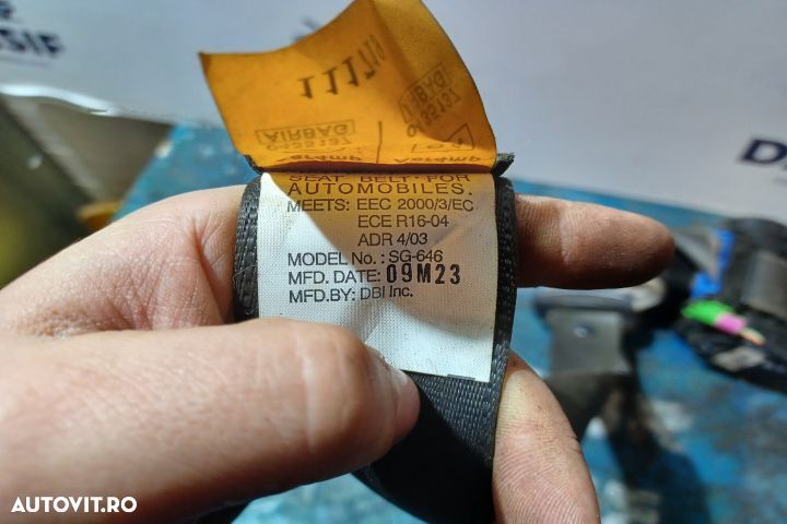 Centura siguranta fata dreapta Chevrolet Captiva 1 [2006 - 2011] Cros - 5